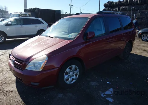 2008 Kia Sedona Lx from USA, damaged, VIN KNDMB233186239093